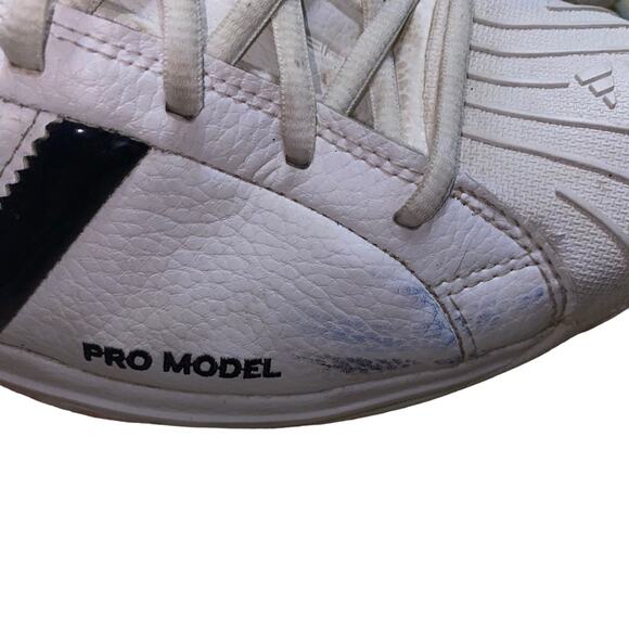 Adidas Men's  'Pro Model 2G' Lace Up Sneakers in Cloud White/Black Size 11.5 - Picture 5 of 9